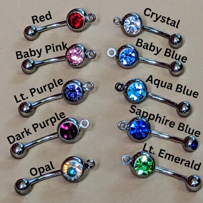 Custom name 2025 belly button rings